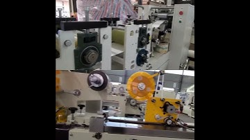 Fully automatic pocket paper machine production line #shorts