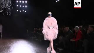 Salma Hayek attends Alexander McQueen show in Paris screenshot 4