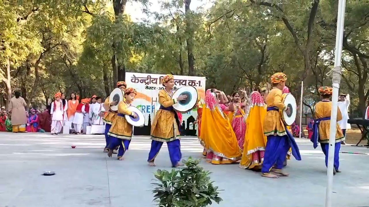 Unity in Diversity celebration in K V 1 Gandhinagar