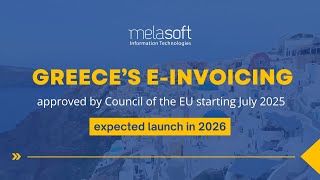 Greece to Mandate B2B E-invoicing  from 2025 with Full Launch Expected in 2026 via #myDATA  #Greece