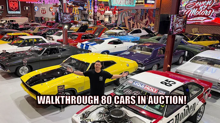 Walkthrough 80+ Cars In Auction At SEVEN82MOTORS December 7th!