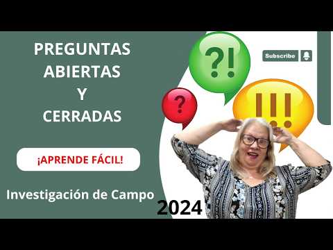 👉 ¿Qué son las PREGUNTAS ABIERTAS y CERRADAS? Cómo elegir la mejor opción
