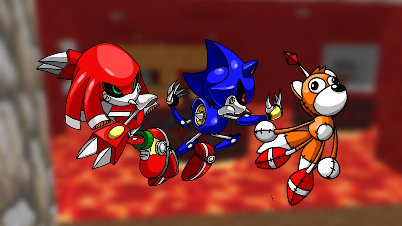 Sonic Robo Blast 2 - Team Metal Sonic - Volcano Base Zone