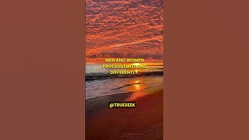 Understanding Gender Differences in Emotional Processing #shorts #facts #youtubeshorts