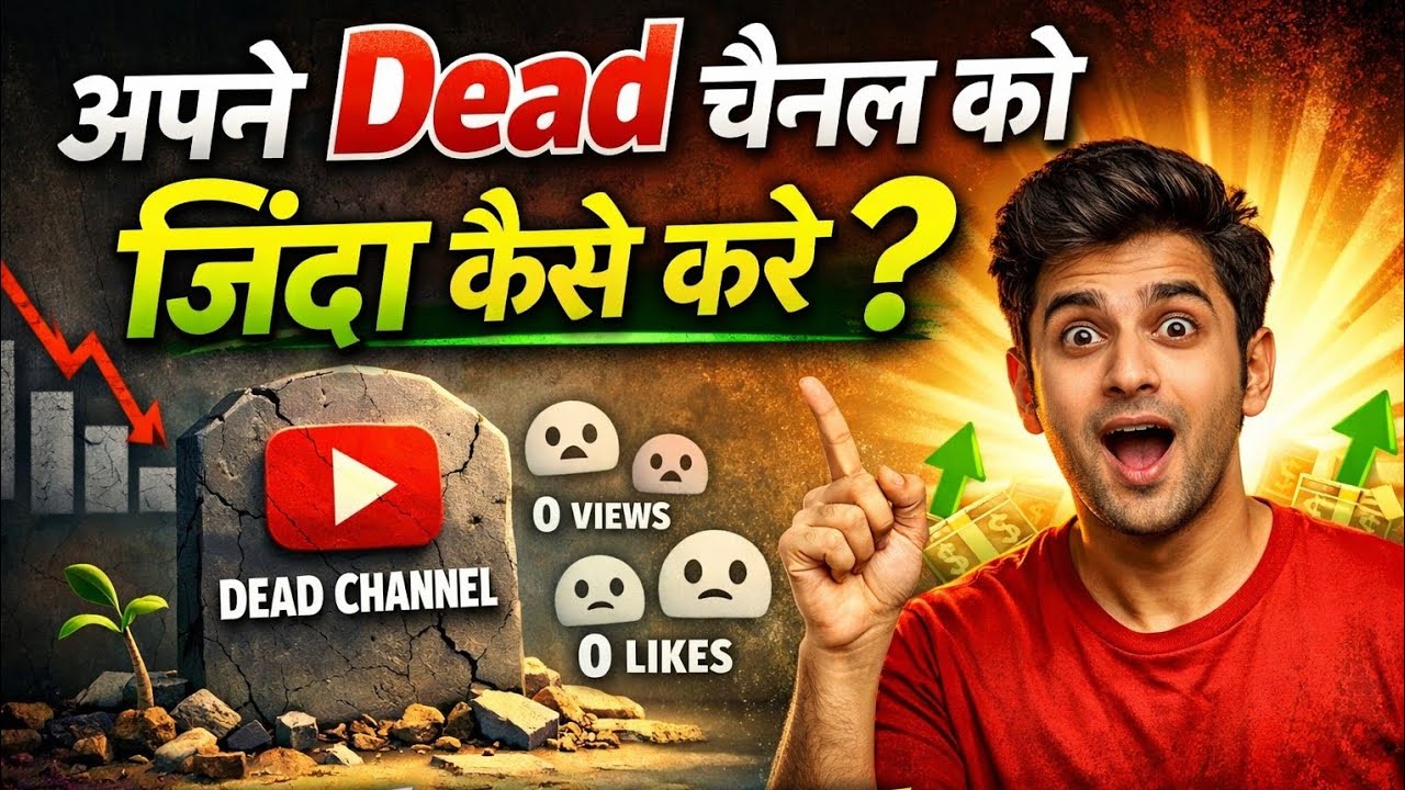 Dead Channel को ज़िंदा कैसे करें? 🚀 How to Grow a Dead YouTube Channel in 2026