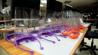 Merced College makes safety gear to help protect health workers against coronavirus