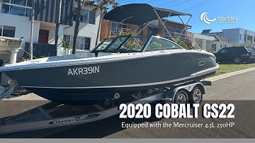 Coastal Boat Sales: 2020 Cobalt CS22