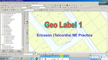 Ericsson (Telcordia) NE Practice | Geo Label 1 | #30