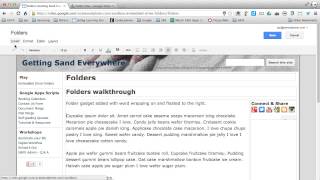 In a Minute: Embed Drive Folder in Google Sites