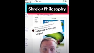 Czy SHREK doprowadzi do FILOZOFII na Wikipedii #Shorts