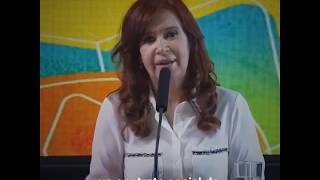 Cristina: &quot;Es necesario un contrato social de los argentinos y las argentinas&quot;.