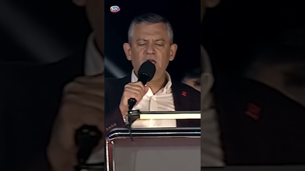 Özgür Özel'den Bomba Erdoğan ve MHP Sözleri! CHP'nin Mitingi Hınca Hınç Doldu! 
