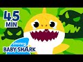 Baby Shark Teeth and Spooky Monster | +Compilation | Baby Shark Sing Along | Baby Shark Official