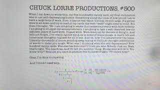 Chuck Lorre Productions, #500/Warner Bros. Television (2015)