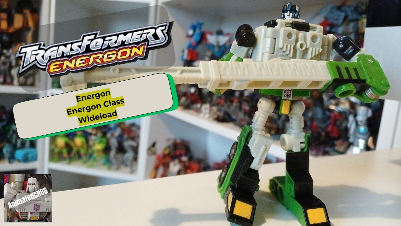 Green Again! - Transformers Energon Constructicon Wideload Review - AnimatedCHUG 