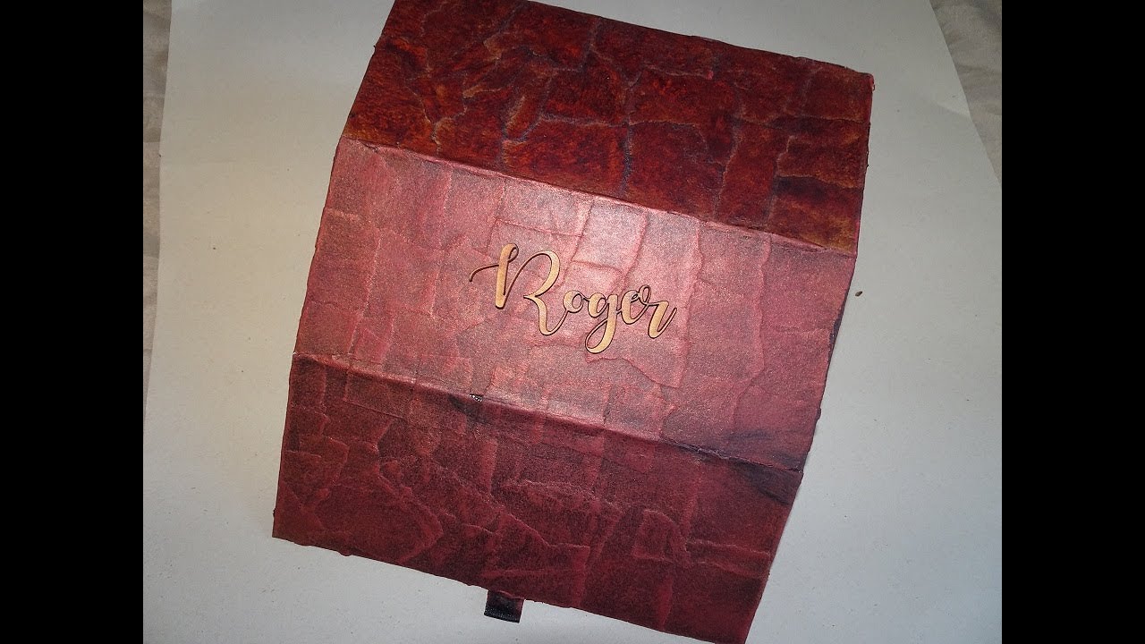 Técnica imitación cuero, excelente obsequio para 'papá'