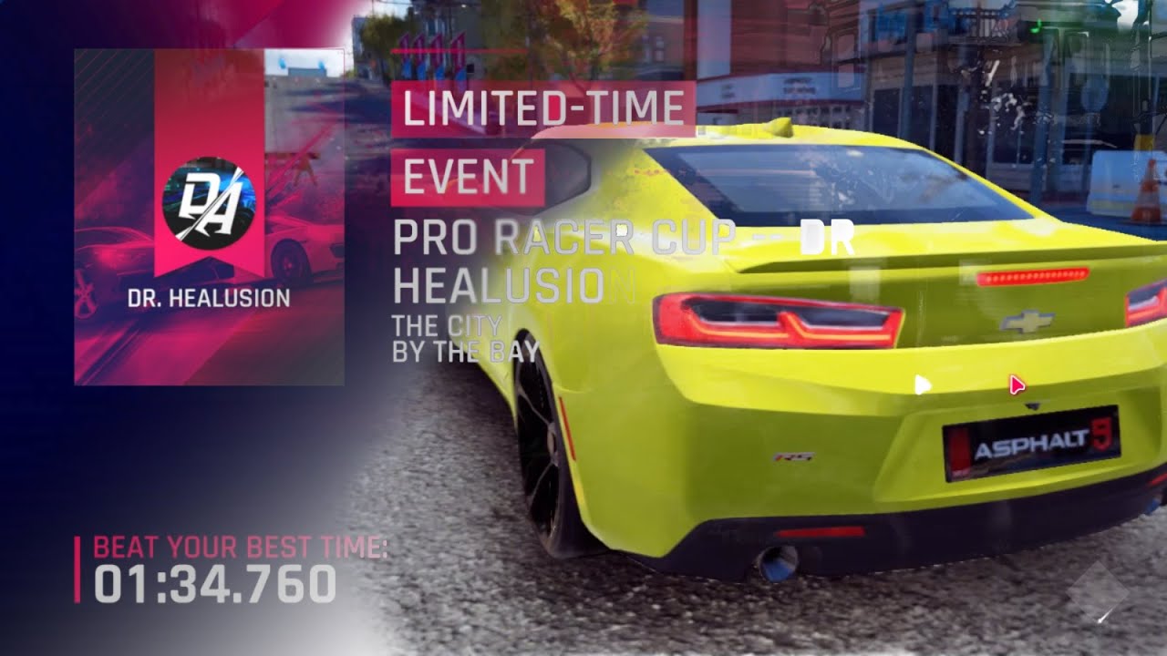 Asphalt 9 | Dr  Healusion Pro Racer Cup
