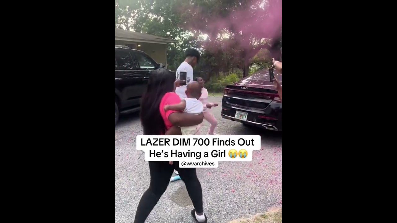 Lazer Dim 700 Finds Out He's Having a Girl