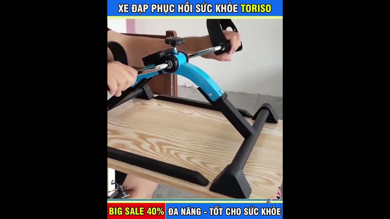 Xe đạp phục hồi chức năng tại nhà Toshiro