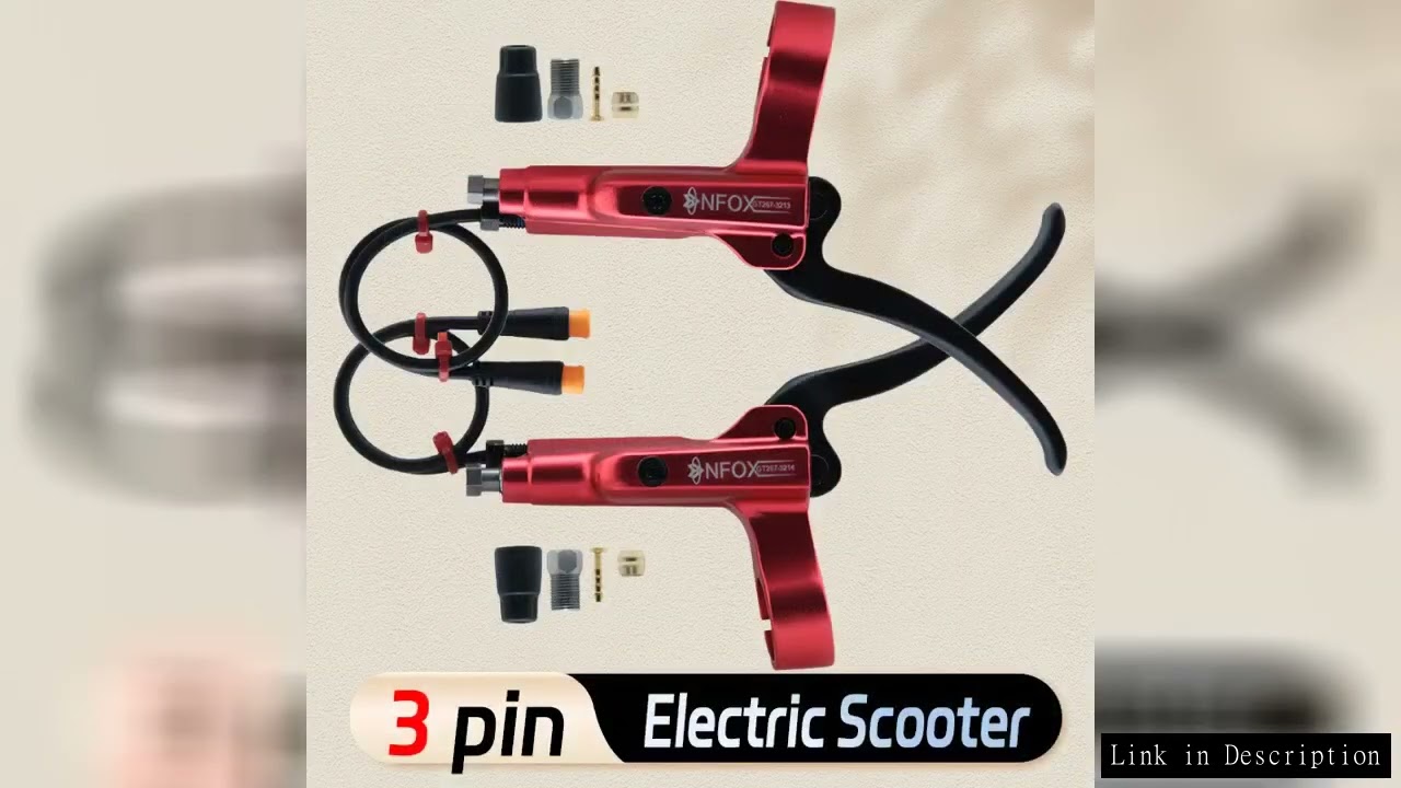 NFOX 3pin Brake Lever Power off Electric Scooter Brake Lever CNC Bicycle Brake Handle E Bike Compati