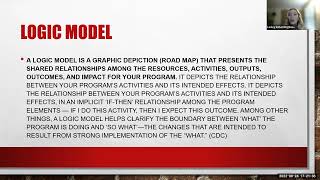 SW 668 Program Evaluation: Logic Models