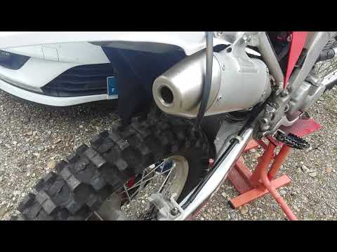 Premier démarrage du proto 250 crf