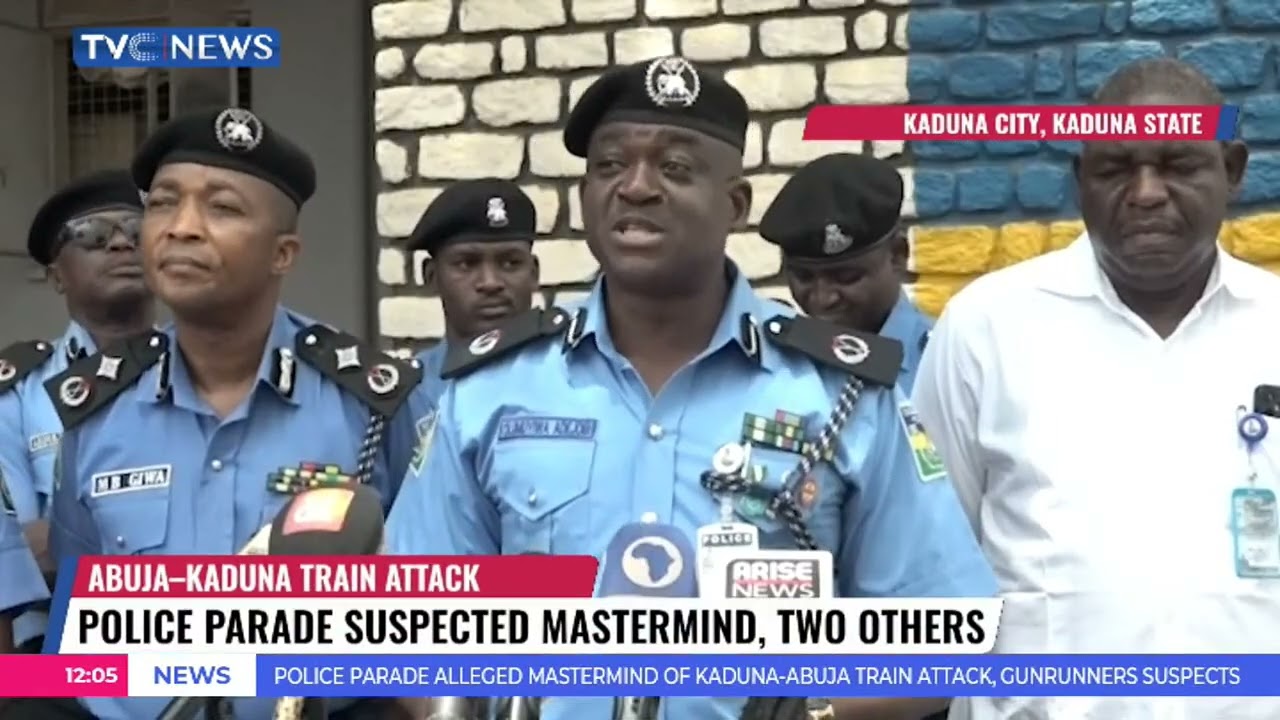 Kaduna Police Parade Suspected Mastermind Of Abuja Kaduna Train Attack