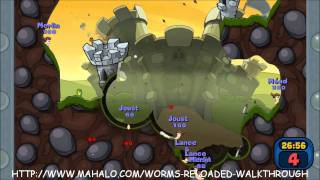 Worms Reloaded Walkthrough - Mission 34 - Part 1