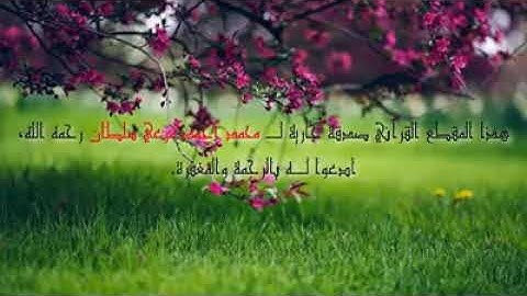 تلاوة جميلة من أواخر سورة هود الشيخ خالد الجليل