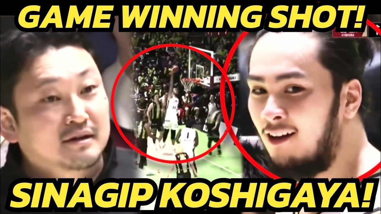 WOW! Ganto "SINAGIP" ni KAI SOTTO ang KOSHIGAYA ALPHAS! GAME WINNER SHOT! HALIMAW Si KAI SOTTO!