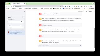 Details Auto Interview and Evaluation with AI Update