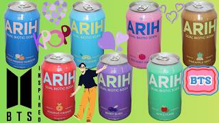 ARIH BTS Inspired Soda: Peach Mango, Orange, Pineapple, Lemon, Red Ruby, Apple &amp; Berry Review