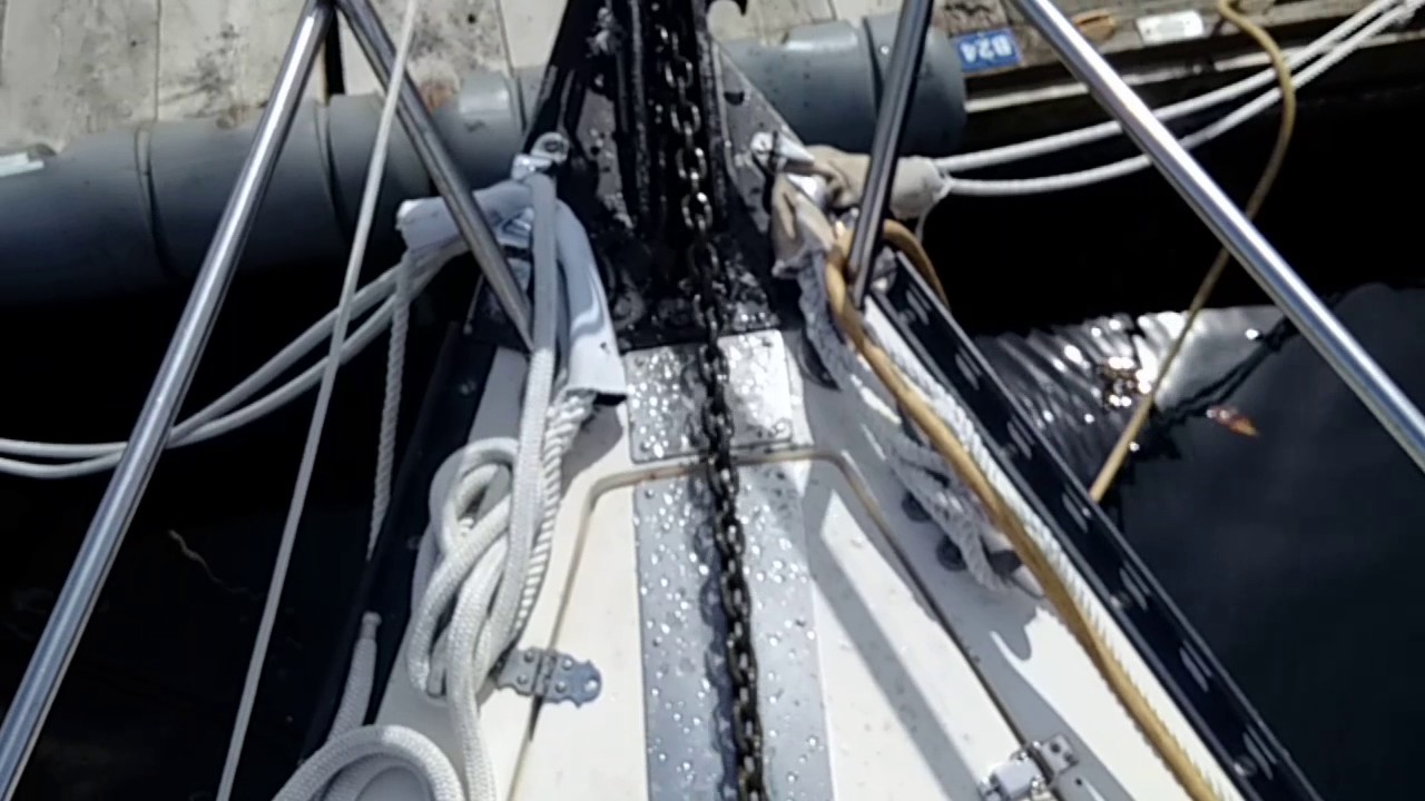 SV Kiskadee Anchor Windlass YouTube