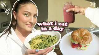 what i eat in a day: VEGAN 🌱 2023 quick + easy meal ideas (LIFE UPDATE: I MOVED!!😭)