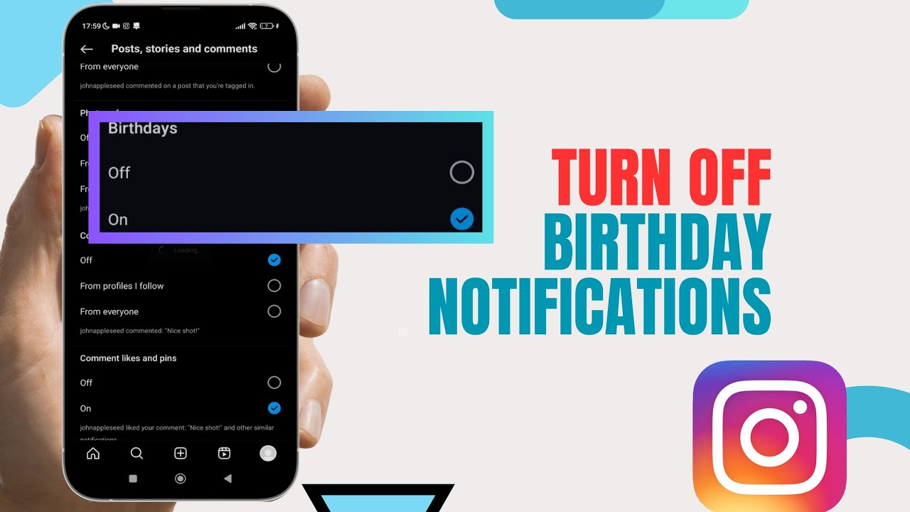 Turn Off Birthday Notifications On Instagram. |Technologyglance