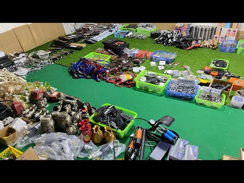 Video hàng nhật bãi , bộ bấm móng tay, cưa xếp nhật, kéo... - youtube