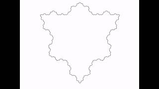 Koch Snowflake Growing