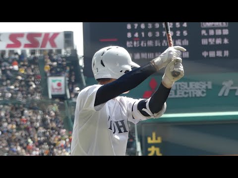 東邦 石川昂弥 ホームラン②(習志野戦/第91回選抜 決勝)