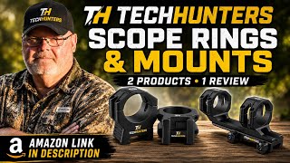TECHHUNTERS Scope Rings & Cantilever Mount Review | Budget Optics Mounts Tested