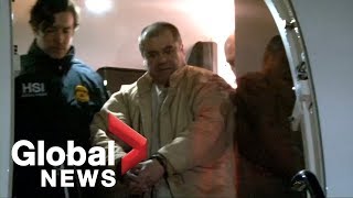 DEA shares video from Mexican drug lord El Chapo's 2017 extradition