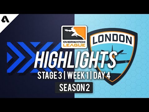 New York Excelsior vs. London Spitfire | Overwatch League S2 Highlights - Stage 3 Week 1 Day 4