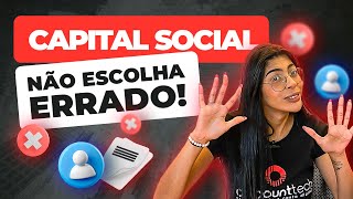 Capital Social Não Escolha Errado