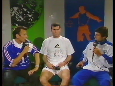 Foot Finale Coupe Du Monde Avant Après Match Canal 1998 