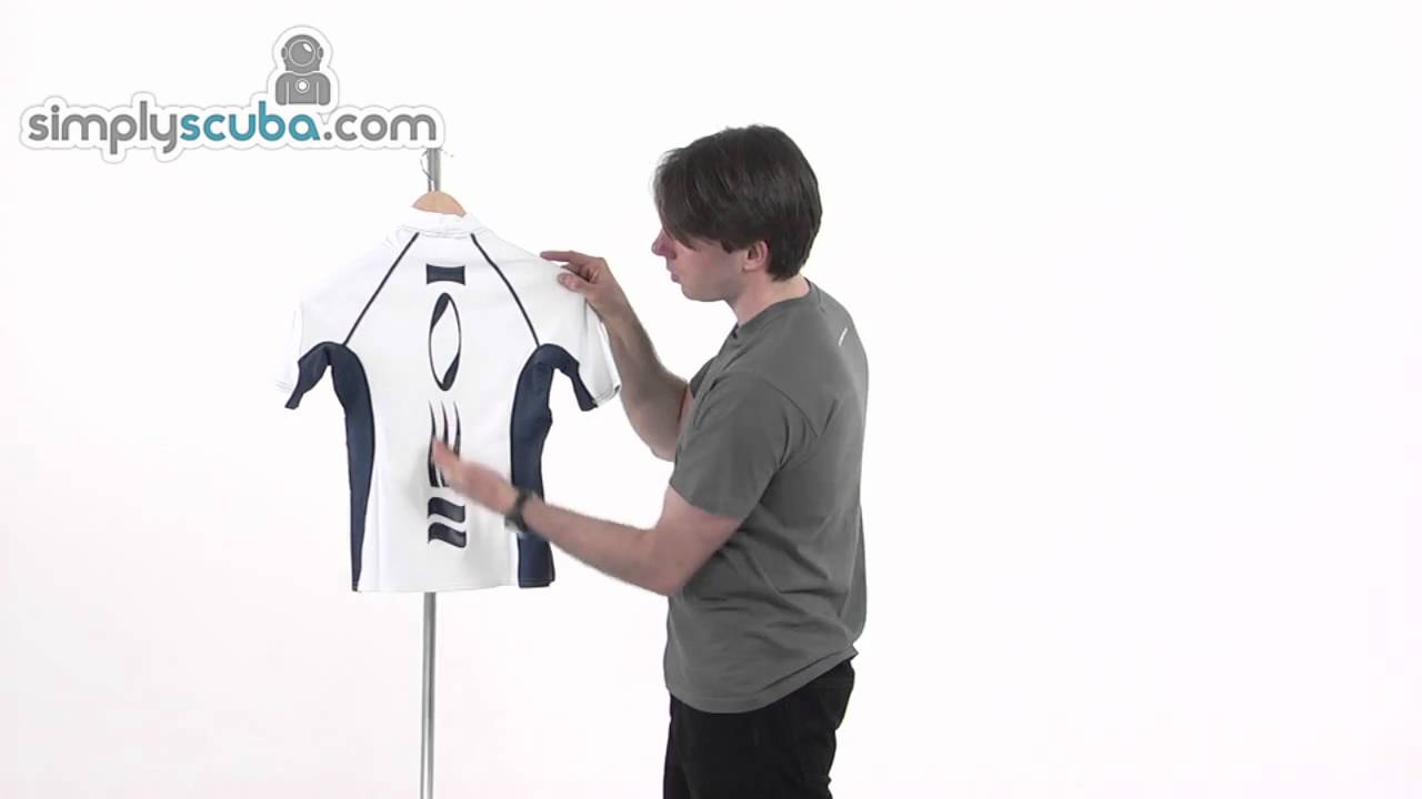 4th Element Womans HydroSkin S/Sleeve vest - White - www.simplyscua.com