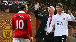 Cristiano Ronaldo & Sir Alex Ferguson will never forget Wayne Rooney's performance in this match