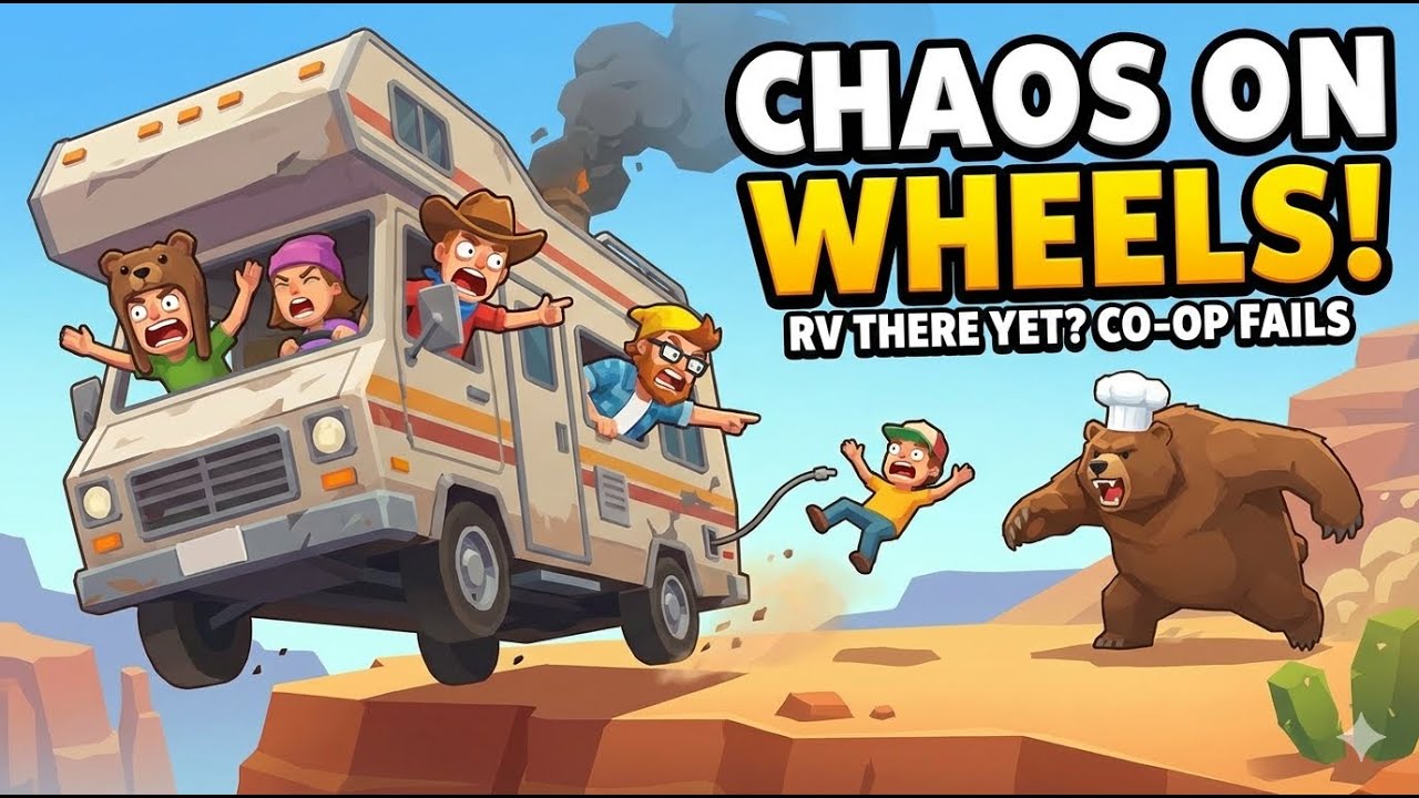 🚥EP:03 DAD SIMULATOR NO DRIVING! | RV There Yet? Co-op Road Trip | 