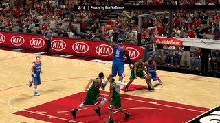 NBA 2k14 MyTEAM - CRAZIEST ALLEY OOP DUNK! Ft. Lebron James