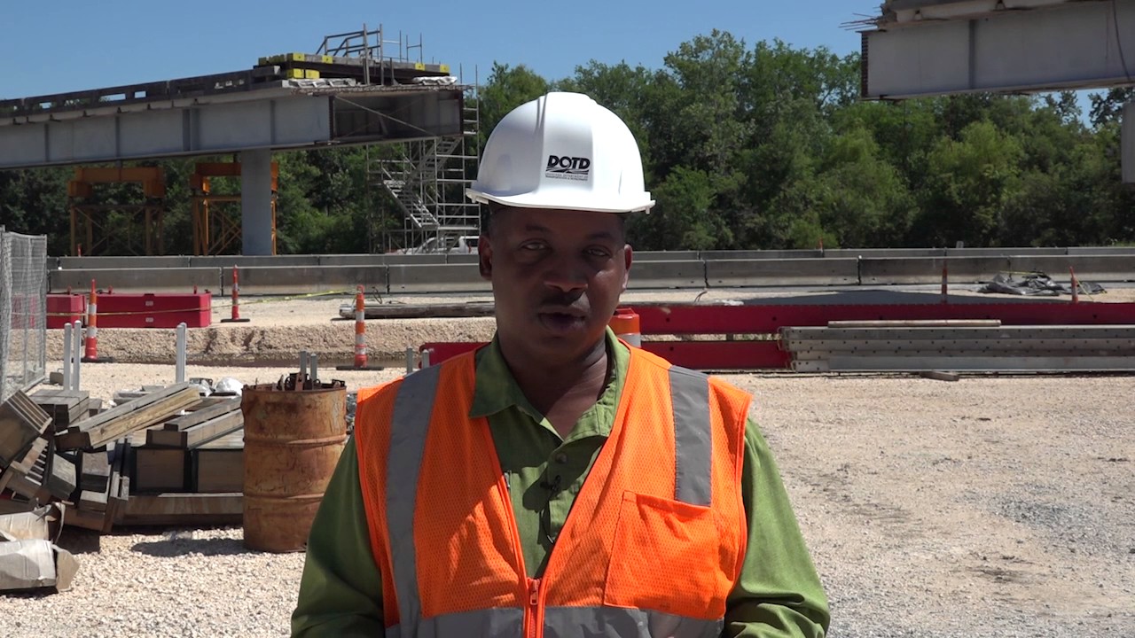 US 61 and I-10 at Sorrento overpass repairs