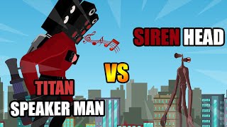 Titan Speakerman Boss vs Siren Head | Monster Animation screenshot 2