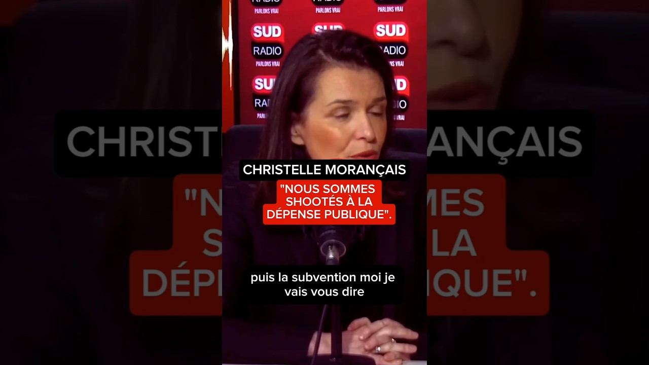Christelle Morançais sur Sud Radio "nous sommes shottés à la depense publique".